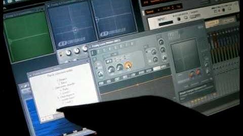 Touch OSC accelerometer test in FL studio