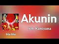 Akunin - Yoh Kamiyama (romaji) Lyrics 