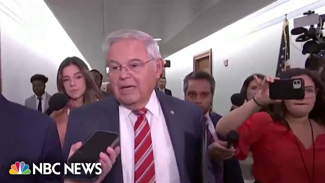 Menendez faces questions after report his wife fatally struck pedestrian in 2018