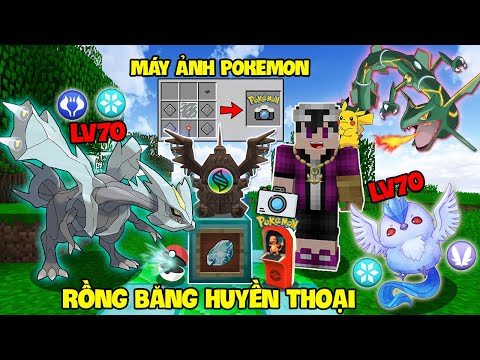 Video MINECRAFT PIXELMON #20 | NHIẾP ẢNH GIA POKEMON, RỒNG... - youtube