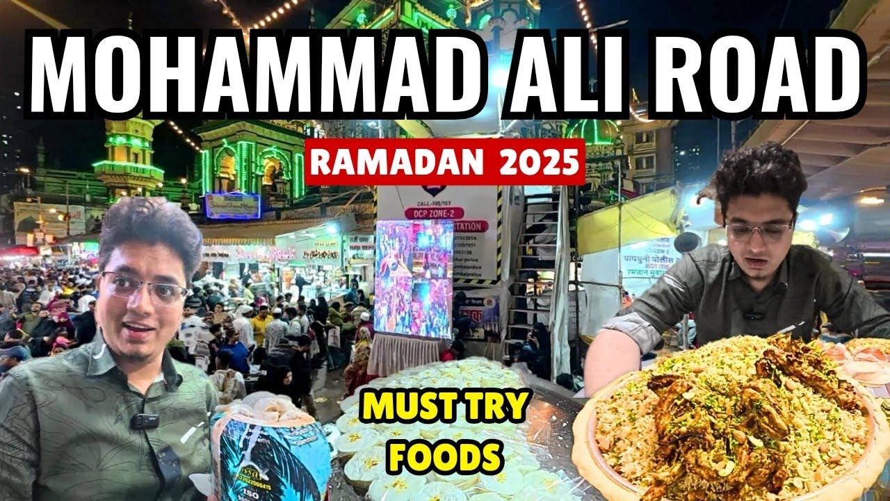 Ramadan in Mumbai | Iftar at Mohammad Ali Road Mumbai | Minara Masjid