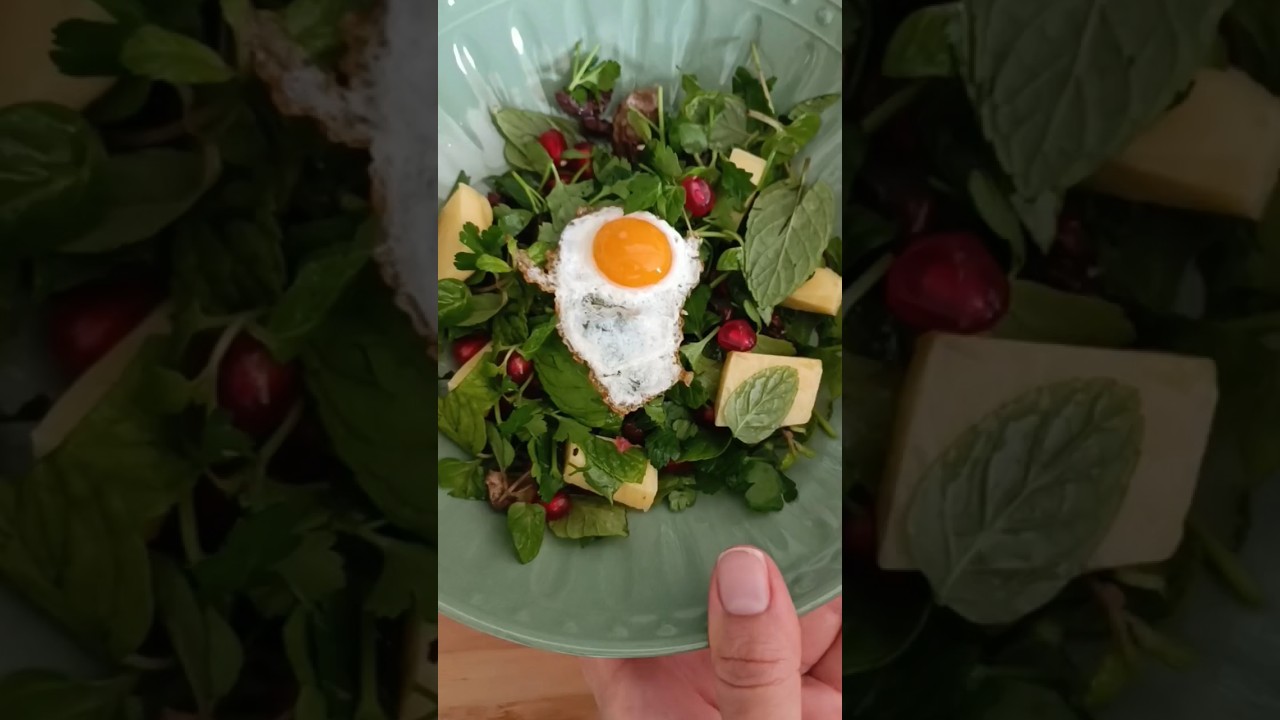 salata tarifi ,sağlıklı beslenme ,sağlıklı tarifler  kahvaltılık tarif #salata #yumurta @dogasytrk