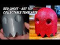 Red Ghost Art Toy Collectable Timelapse | Cant Stop Art