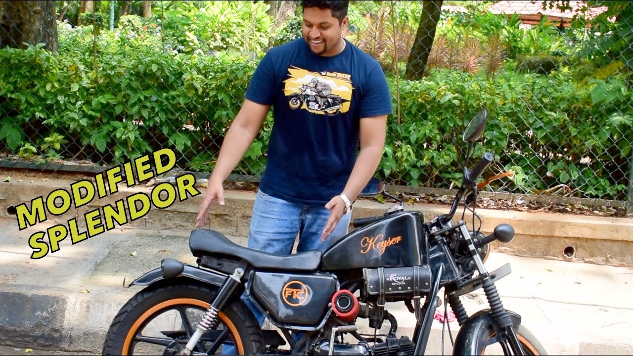 2019 HERO SPLENDOR ?? 🤣 HERO SPLENDOR MODIFIED LOOKS BADASS : First ...