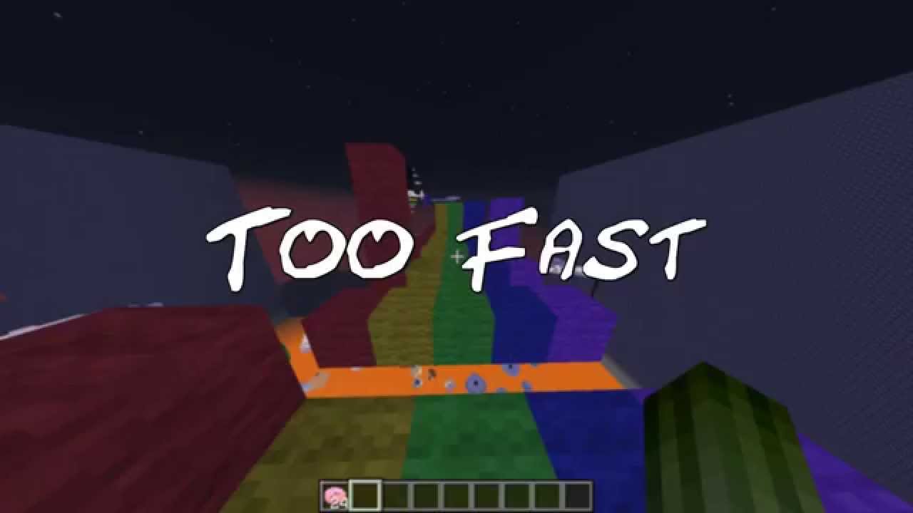 Minecraft Adventure-map [Too Fast] (1.7.2//FullHD//german)