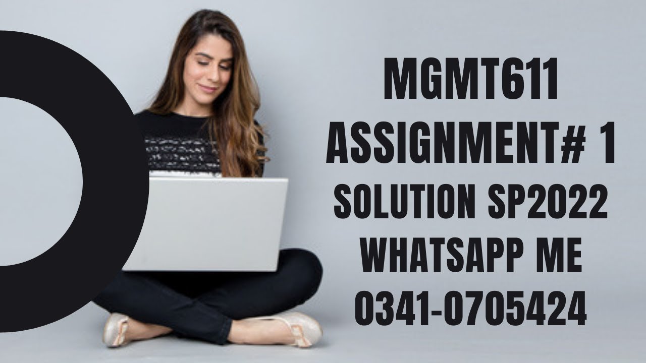 mgmt611 assignment 1 solution 2022