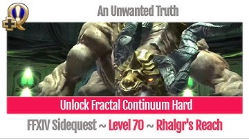 FFXIV Unlock The Fractal Continuum Hard - An Unwanted Truth - Stormblood