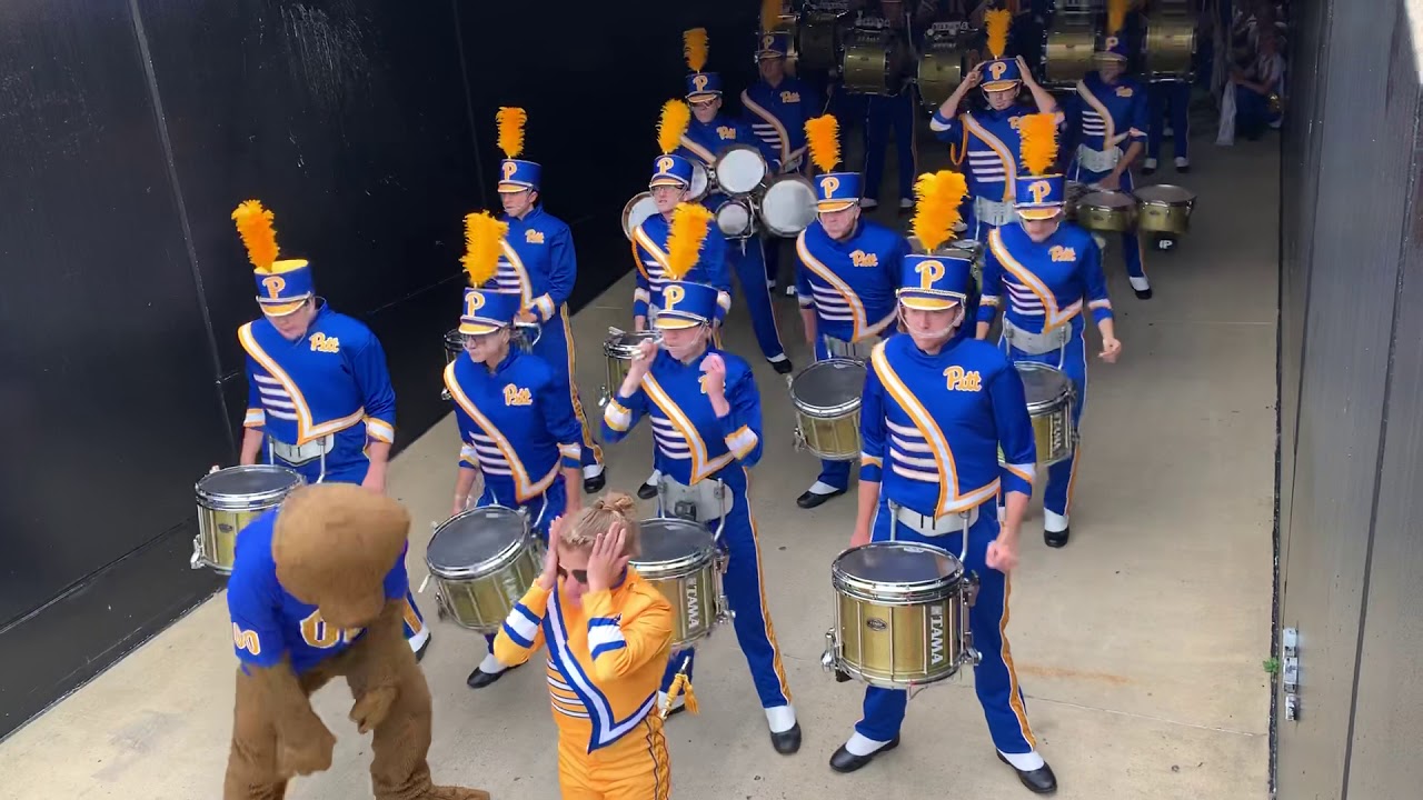 University of Pittsburgh Varsity Marching Band Tunnel Video 9-7-19