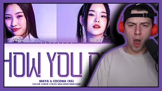 MAYA & COCONA of XG SHOW YOU CAN (Prod. by Czaer & JAKOPS) Lyrics REACTION!