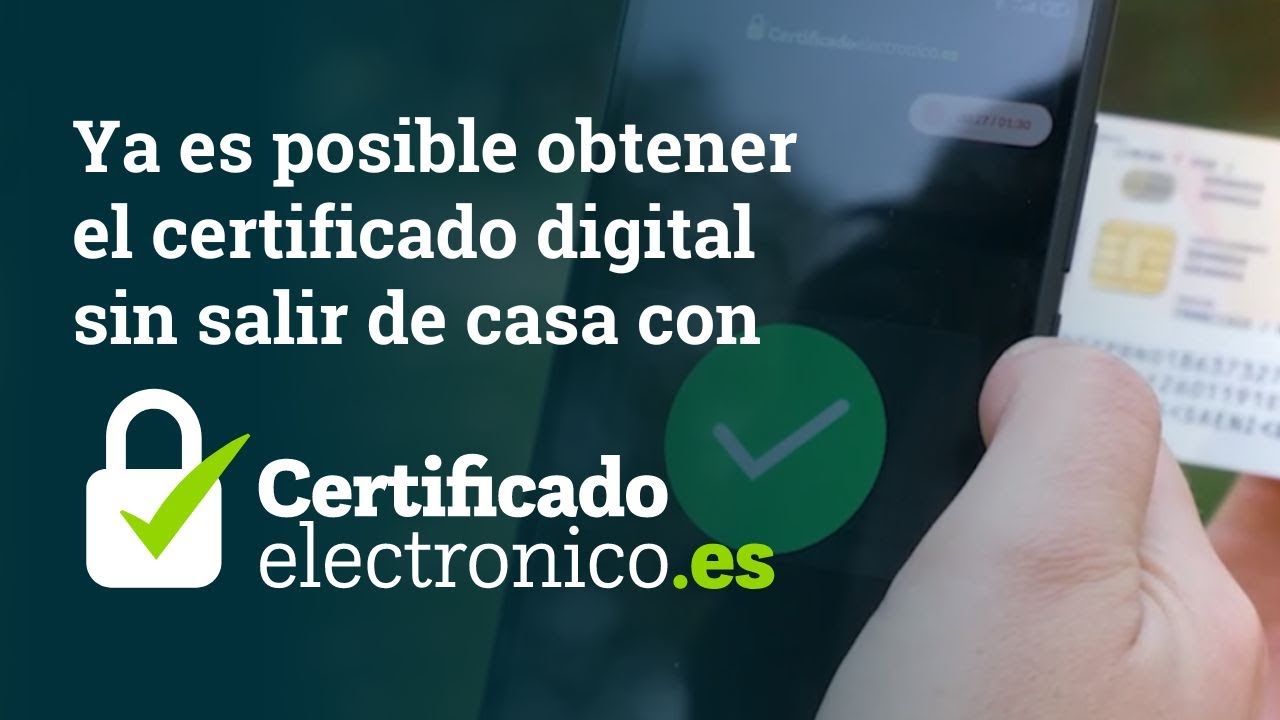 Ya es posible obtener el certificado digital sin salir de casa con CertificadoElectronico.es