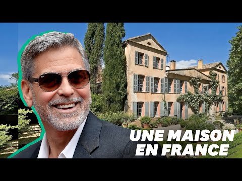 À quoi ressemble le domaine acquis par George Clooney en Provence