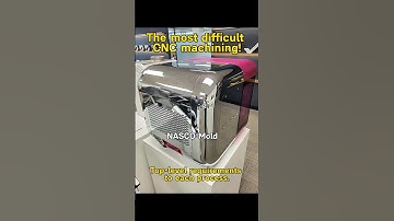 The most difficult CNC machining! #cnc #cncmachining