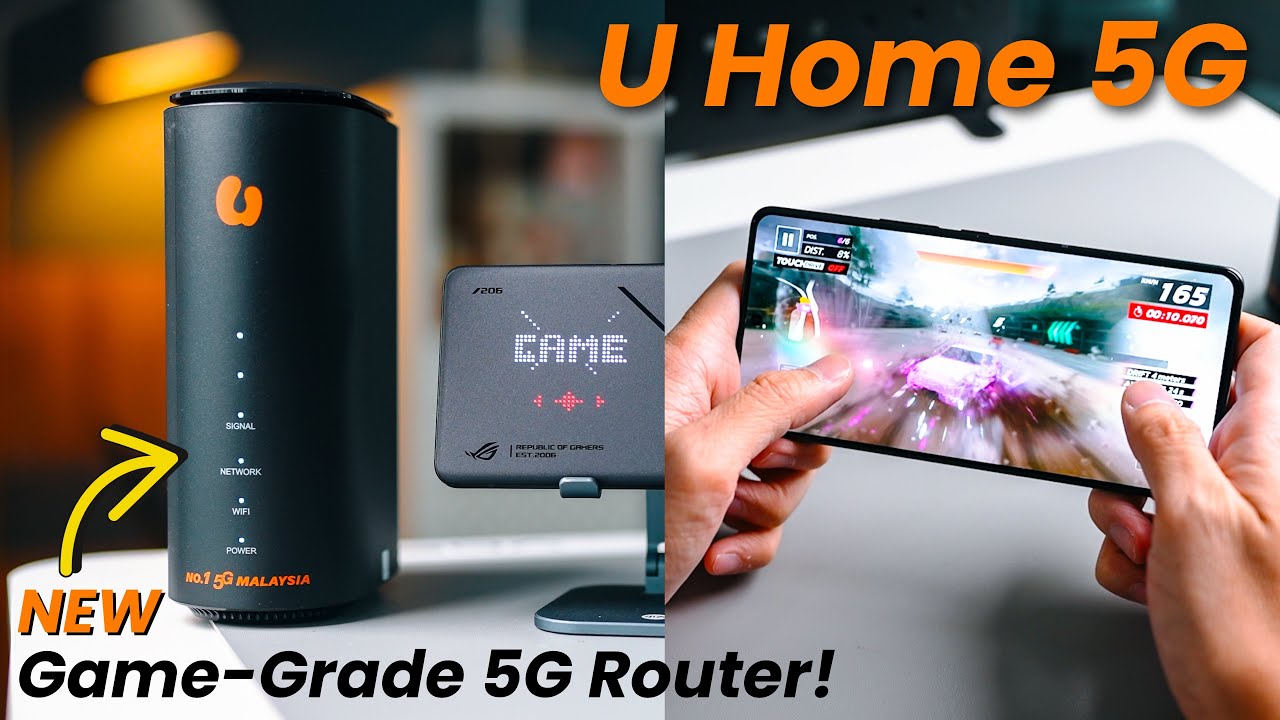 U Home 5G: Now With FREE Game-Grade 5G Router! Only RM68/mth!🔥