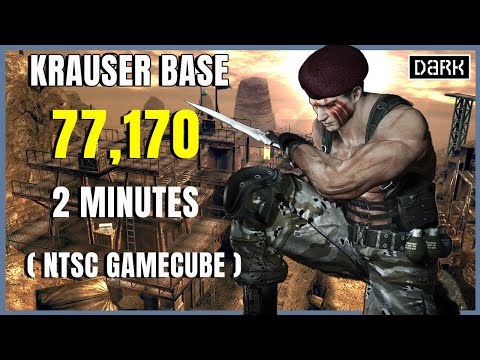 RE4 GC NTSC Mercenaries | Krauser Base | 77,170 In 2 Minutes
