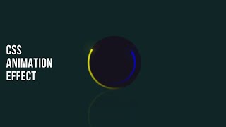 Css Animation Effect - Using Html Css Codexbaba