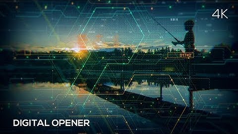 After Effects Template: Digital Opener