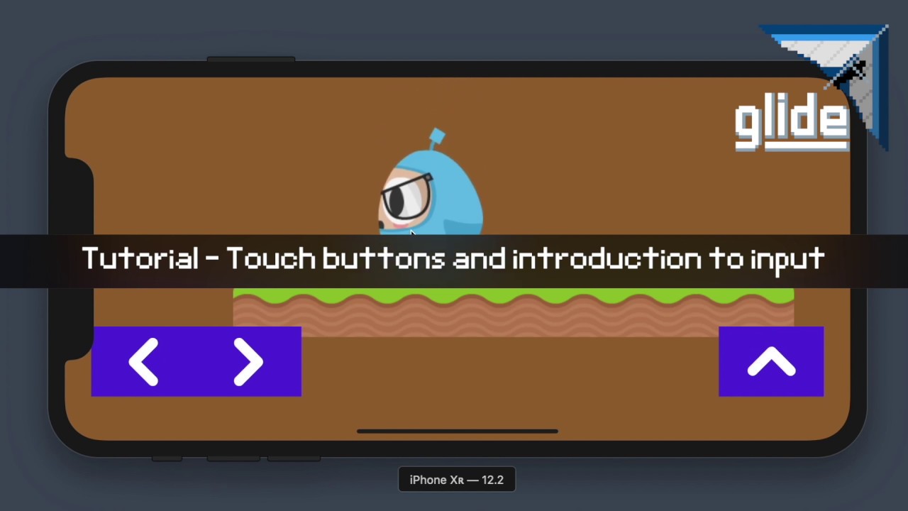 Glide Engine Tutorial — Touch Buttons and Introduction to Input - YouTube