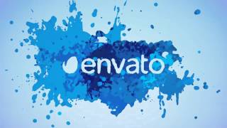 Paint Splash Logo (After Effects Template)