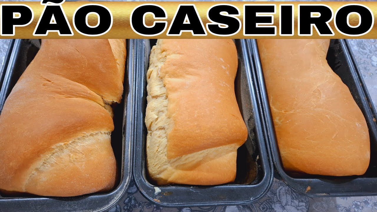 O PÃO CASEIRO MAIS FÁCIL DA SUA VIDA MACIO SABOROSO APRENDA A FAZER E VENDA