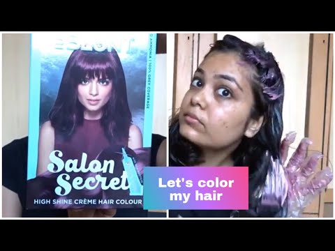 How I Coloured My Hair With Bblunt High Shine Creme Hair