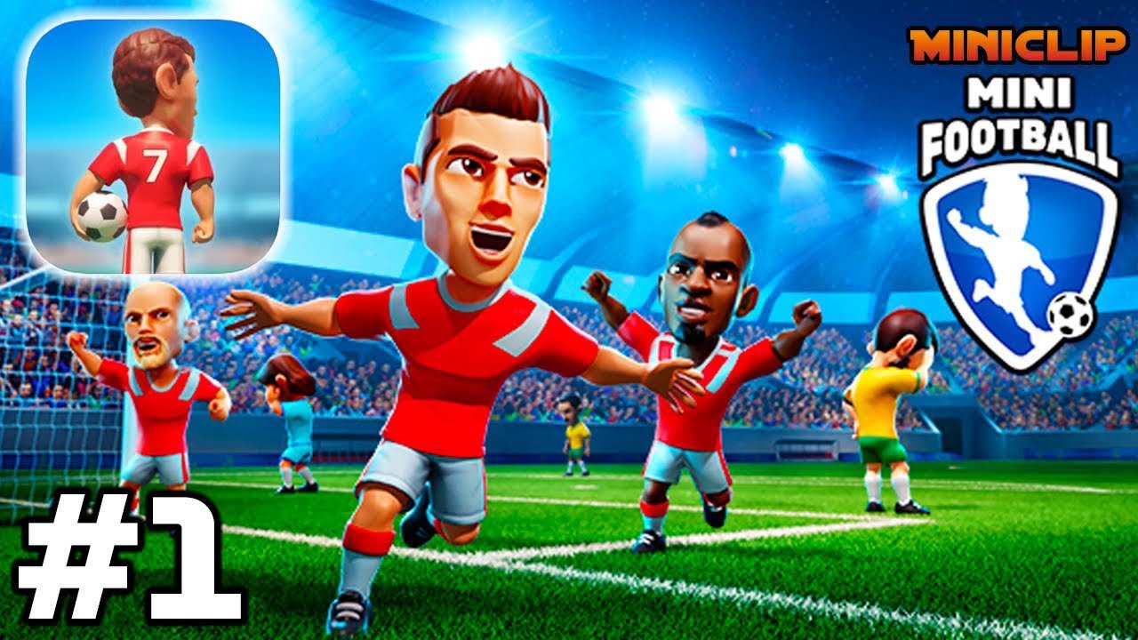 Ich spiele zum ersten Mal Mini Football YouTube