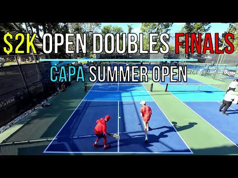 $2k Open Doubles Finals Warren(5.4)/Indy(5.1) vs Aaron(5.3)/Matt(4.9) CAPA Summer Open