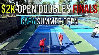 $2k Open Doubles Finals Warren(5.4)/Indy(5.1) vs Aaron(5.3)/Matt(4.9) CAPA Summer Open