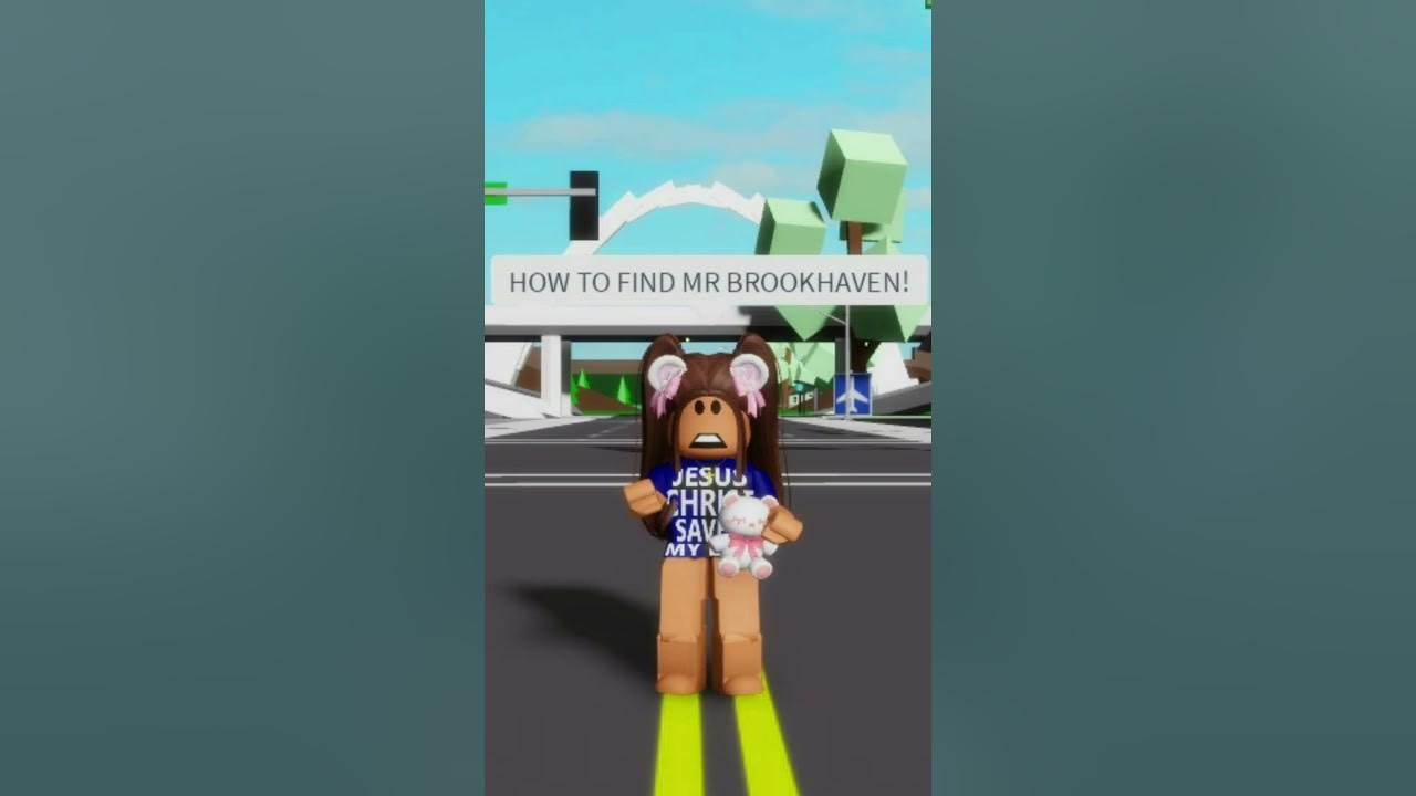 Secret MR BROOKHAVEN in Roblox that no one knows #shorts