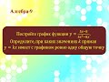 График функции с параметром. ОГЭ 22 задание