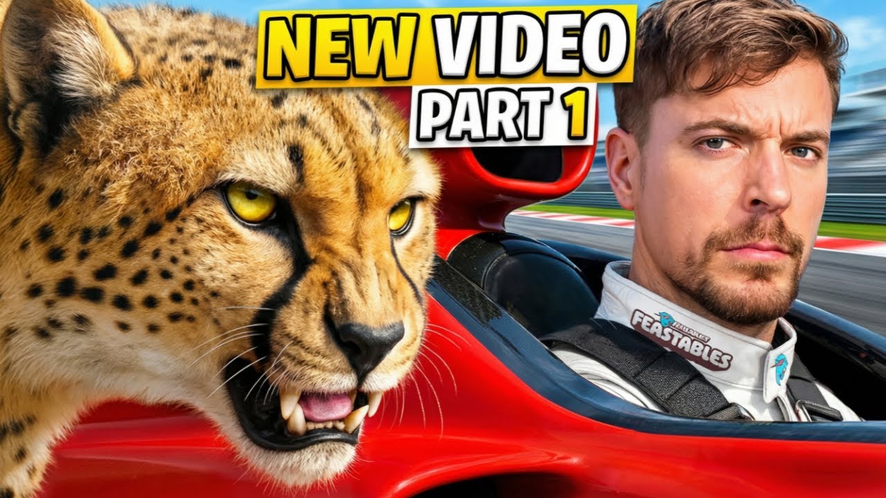 Cheetah vs Supercar Race ⚡ Unbelievable Speed Test