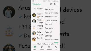 WhatsApp Me Font Size Kaise Change Kare | How To Change Font Size In WhatsApp | #shorts #whatsapp