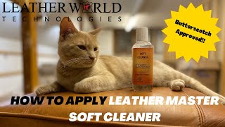 How to Apply: Leather Master Soft Cleaner screenshot 3