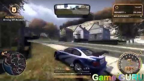 NFS Most Wanted - What Happens If Your Car Dose not Make a Jump in The End Of The Game- - Game Guru