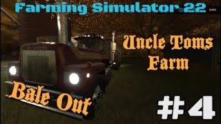 Uncle Toms Farm #4 / A small Bale out / on FS22 screenshot 3