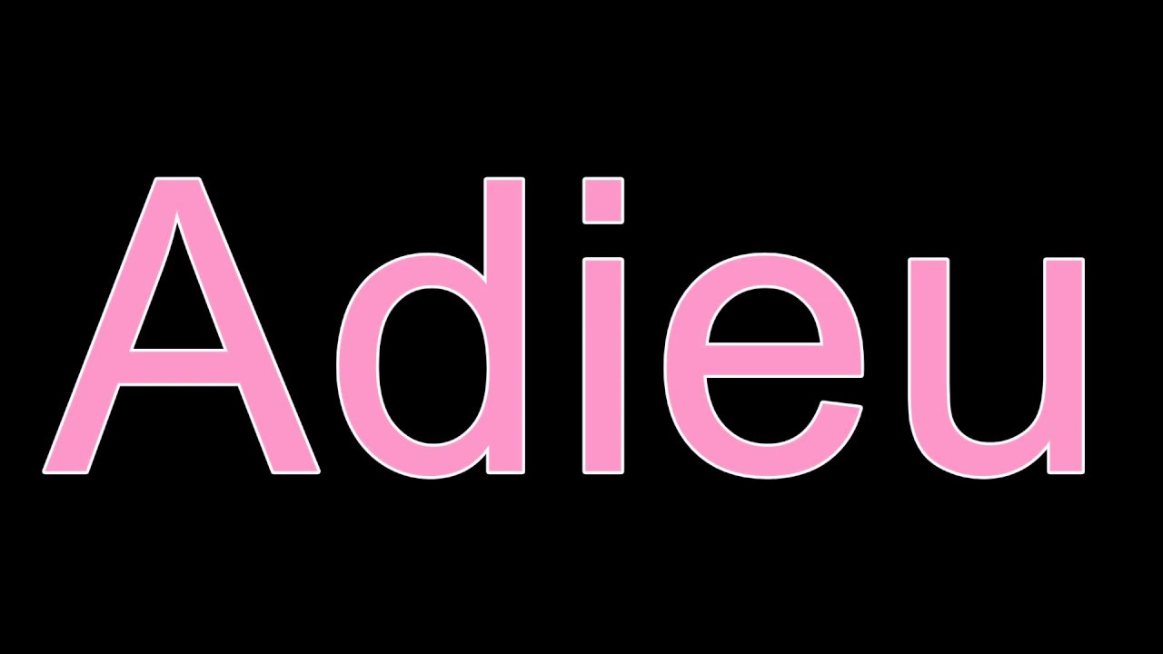 Avant de nous dire adieu (karaoke)