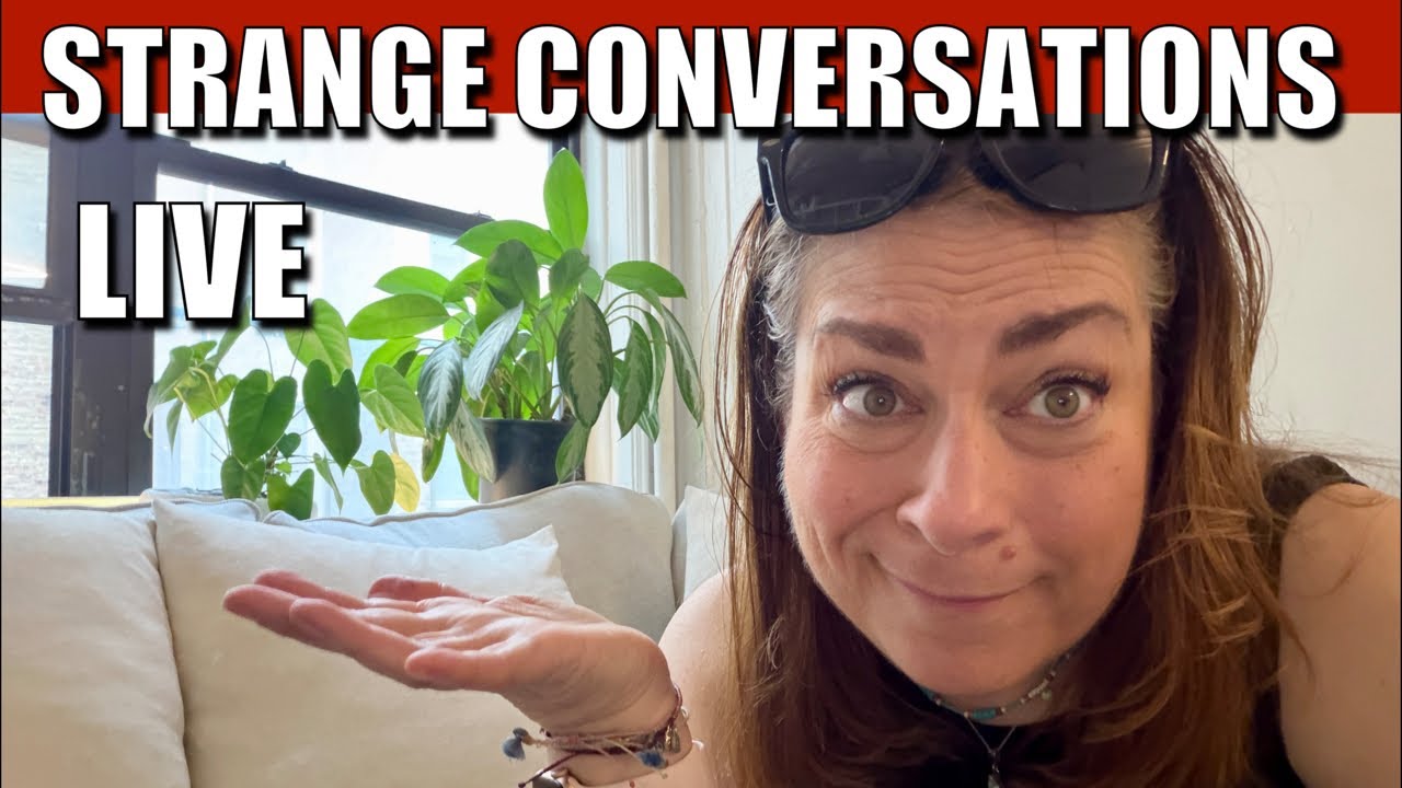 LIVE 🤔 Let’s have a Strange Conversation inNYC #life #NYC
