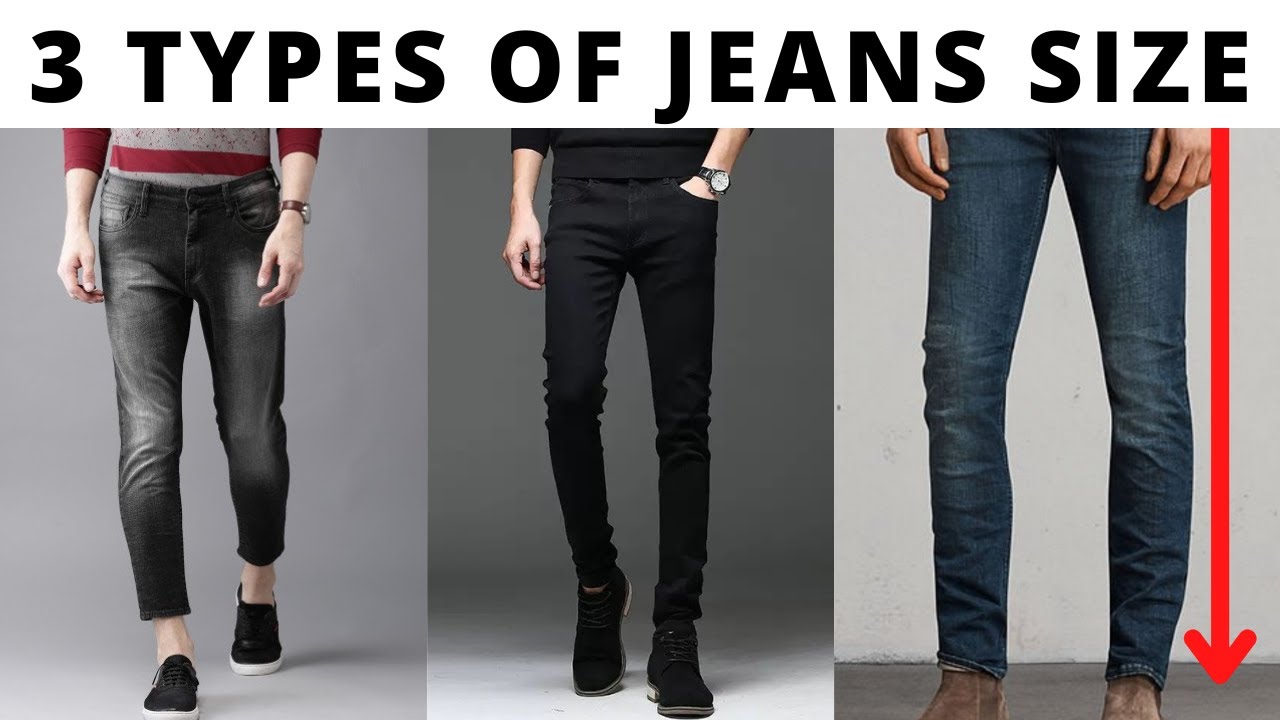 Types of jeans according to your height. 