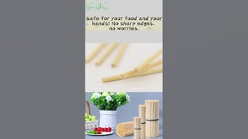 Are Bamboo BBQ Skewers Really Safe?Let’s Find Out!Bamboo Skewers: Safe for Your BBQ, Safe for You!🔥