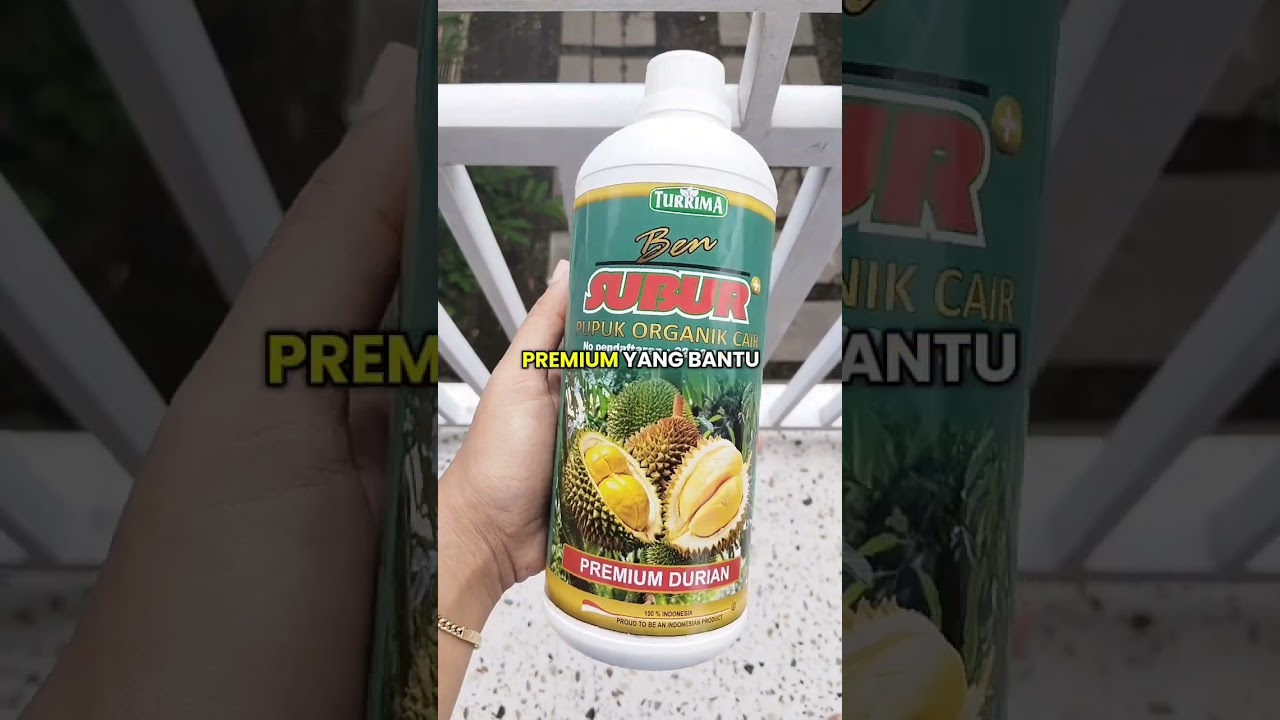 Pupuk Buah Durian agar Berbuah Lebat, Booster Buah Durian