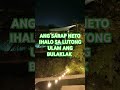 ANG SARAP NETO IHALO SA LUTONG  ULAM ANG BULAKLAK.