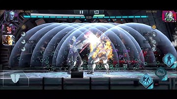 [Free to play: Injustice 2 Mobile] - Solo Raid Advent of Chaos H7T2 Grid