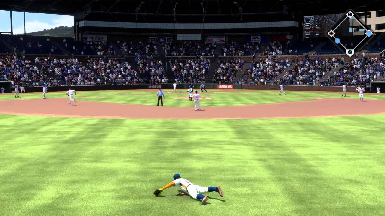 Thrown out at home plate , MLB® 15 The Show™ YouTube