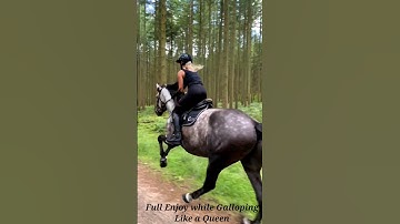 Girl Galloping Horse Too Hard