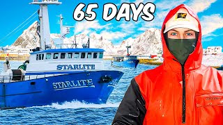 I SPENT 65 DAYS ON A BOAT AT SEA! *commercial fishing*