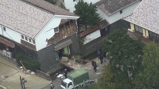 鳥取県中部地震から一夜明け 物資の支援を本格化