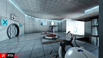 Just Another Reshade Portal 1 RTGI Version old Gameplay