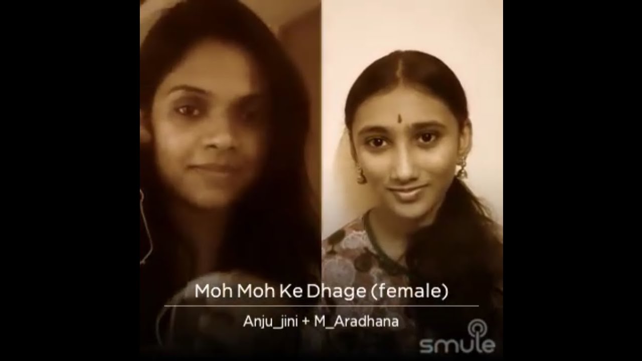 Moh Moh Ke Dhaage – Cover Song by Aradhana.M & Anjana Pramod | Dum Laga Ke Haisha | Anu Malik