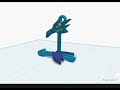 #tinkercad #3DCAD  #Drone #ドローン  トイドローンウォークゲーム©️用のパーツ　