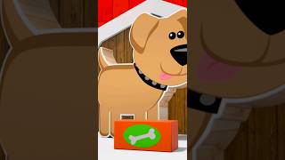 🐶🚛 Let&#39;s Learn Animals with the Toy Truck! #cartoon #woodtruck #tino #forkids #kidslearning