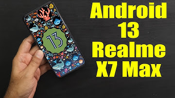 Install Android 13 on Realme X7 Max (AOSP Rom) - How to Guide!